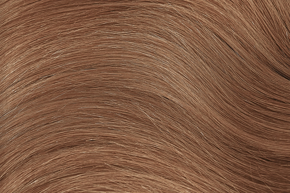 Clip In Hair Extensions - Barely Brown.
