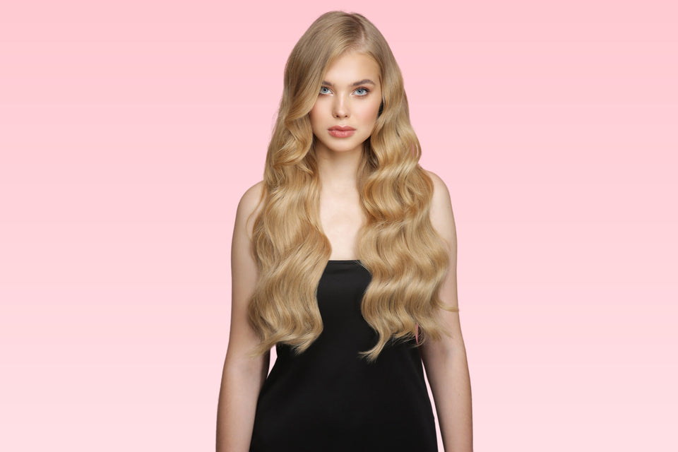 Clip In Hair Extensions - Sweet Like Honey.