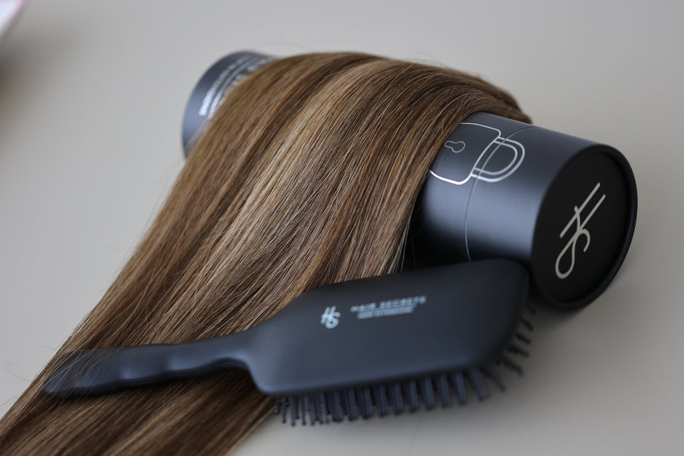 Clip In Hair Extensions - Affogato Blend