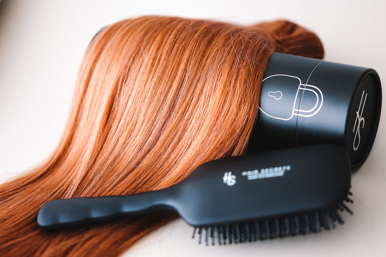 Clip In Hair Extensions - Strawberry Kisses