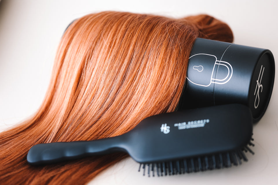 Clip In Hair Extensions - Strawberry Kisses