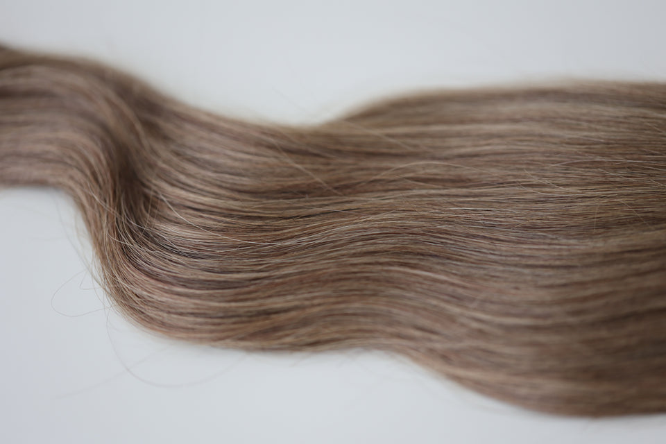 Clip In Hair Extensions - Barely Brown
