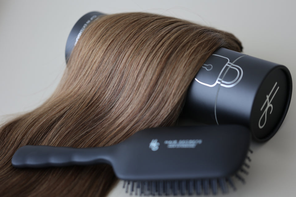 Clip In Hair Extensions - Barely Brown