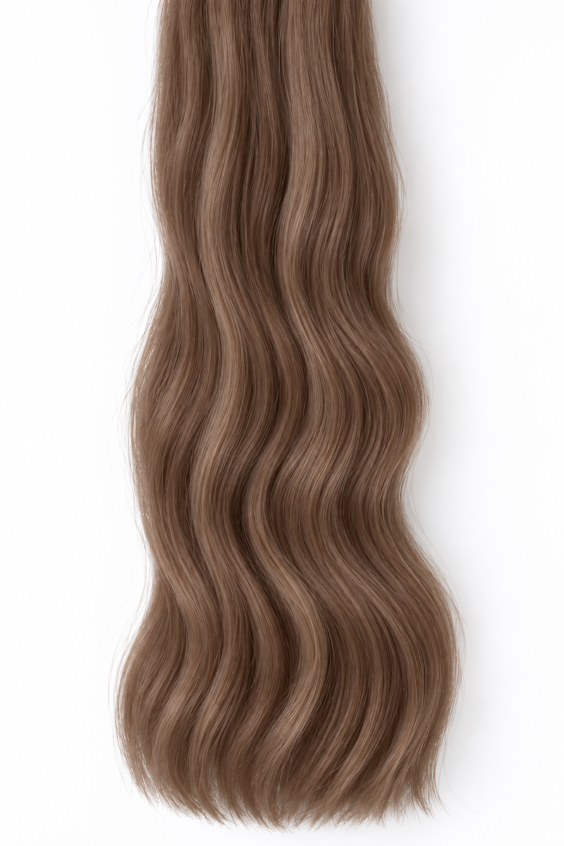 Clip In Hair Extensions - Barely Brown