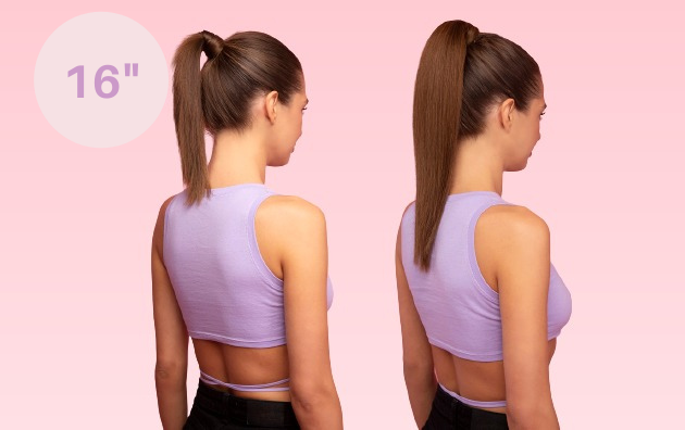 Ponytail Clip In Extensions.