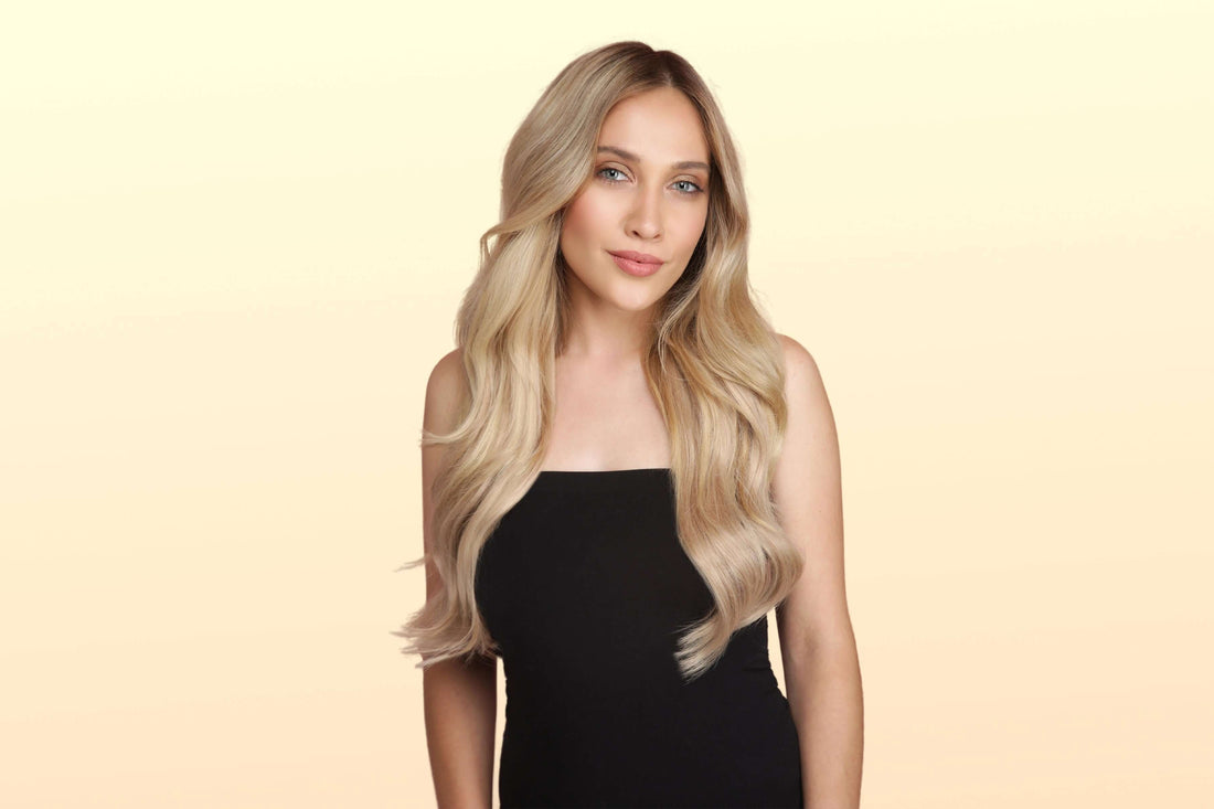 Clip In Hair Extensions | Ash Blonde | Shop Online Australia